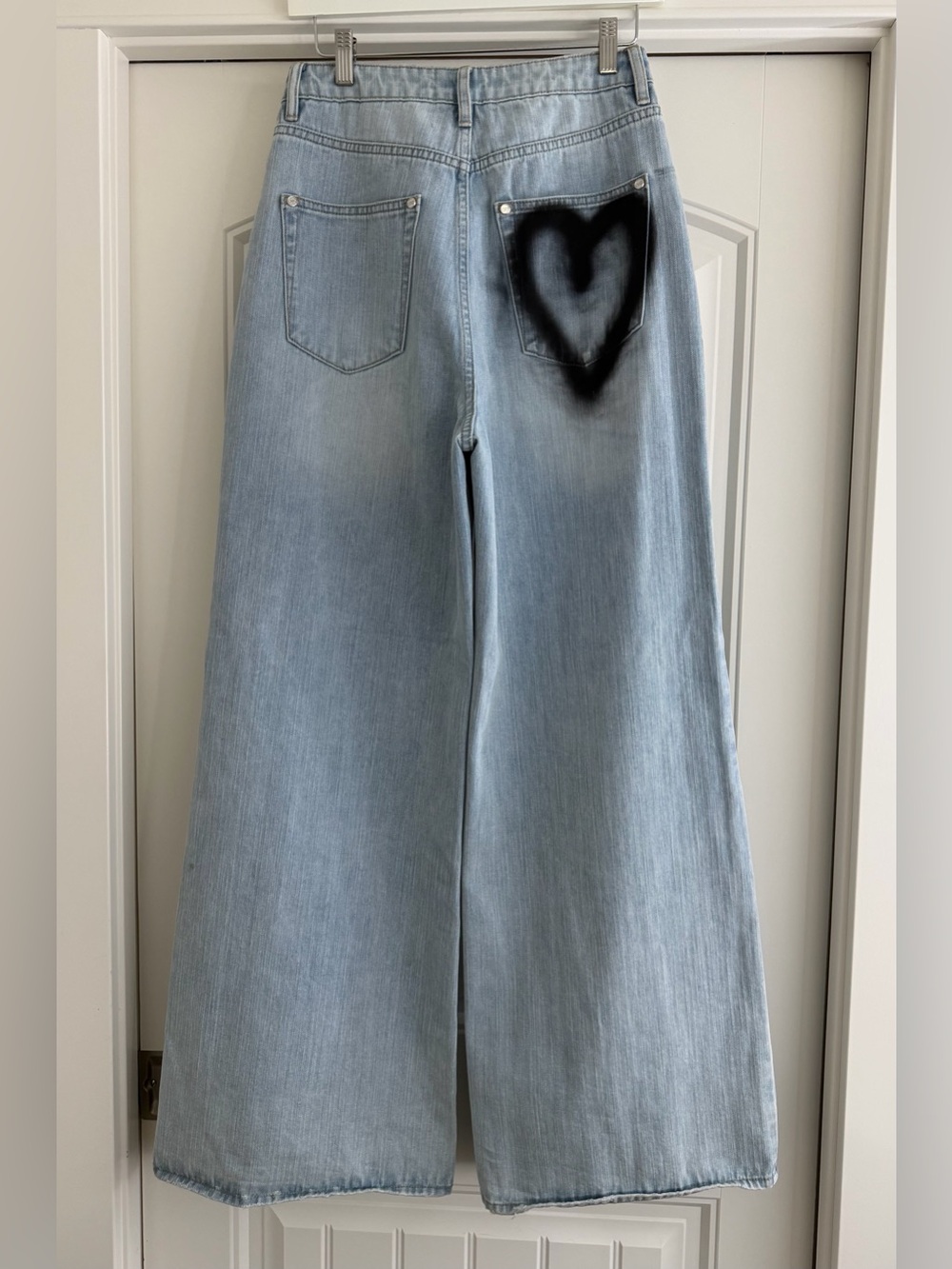 NWOT ~ AUTH ONE TEASPOON Wide Leg Denim - Picture 3 of 7